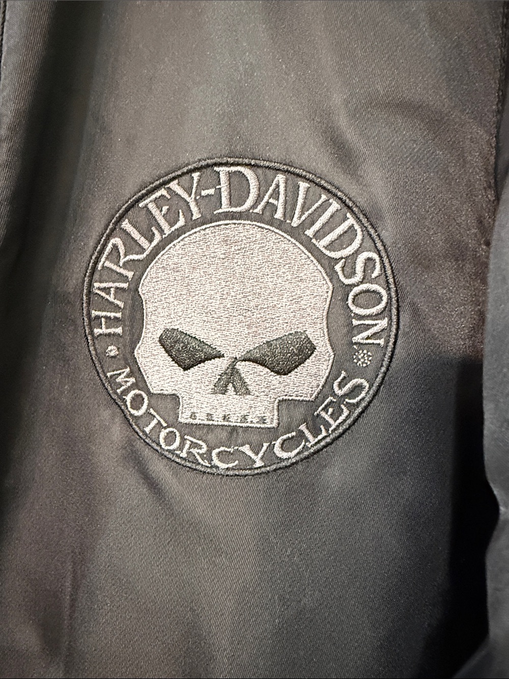 ๐๐ค๐ Harley-Davidson Willie G Skull Bomber Motorcycle Jacket - Picture 4 of 13